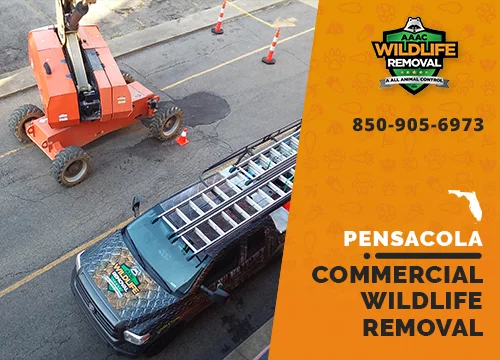 Commercial Wildlife Removal truck in Pensacola