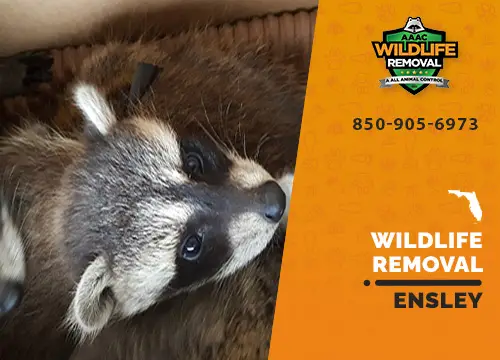 Ensley Wildlife Removal professional removing pest animal