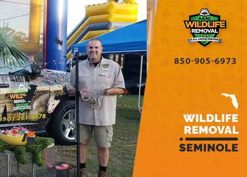Seminole Wildlife Removal professional removing pest animal